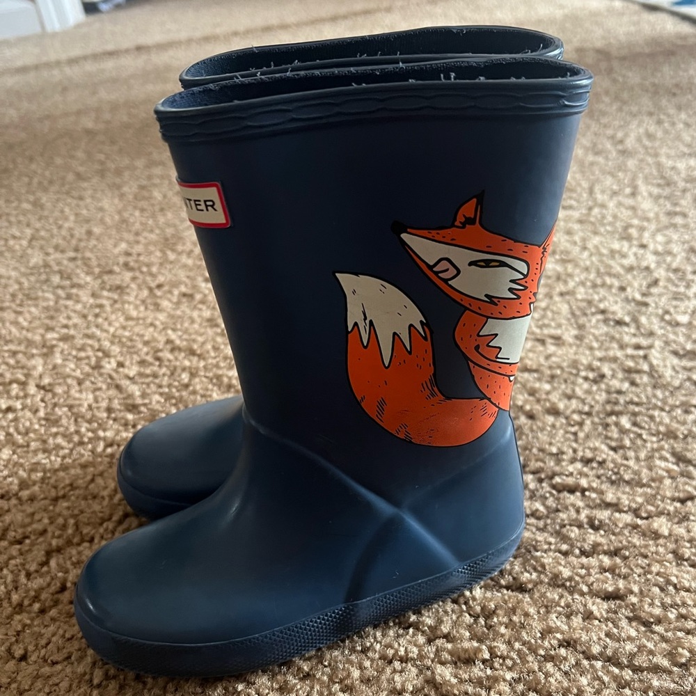 Hunter rain boots
